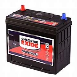 Chloride Exide Powerlast NS70 Maintenance Free Car Battery