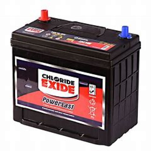 Chloride Exide Powerlast NS70 Maintenance Free Car Battery